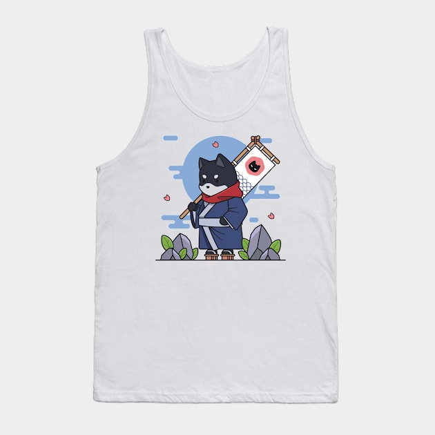 Kawaii Japanese Art Tank Top by DDP Design Studio